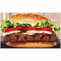 Impossible™ Whopper · Our Impossible™ Whopper Sandwich features a savory flame-grilled patty made from plants topp...