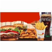 Build Your Own Meal Saver · Choice of Entrée 1 (Whopper, OCS), Entrée 2 (Bacon Cheeseburger, Double Cheeseburger, Whoppe...
