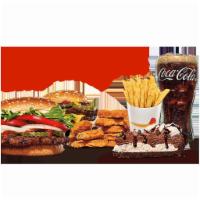 Build Your Own Meal Super Saver · Choice of Entrée 1 (Whopper, OCS), Entrée 2 (Bacon Cheeseburger, Double Cheeseburger, Whoppe...