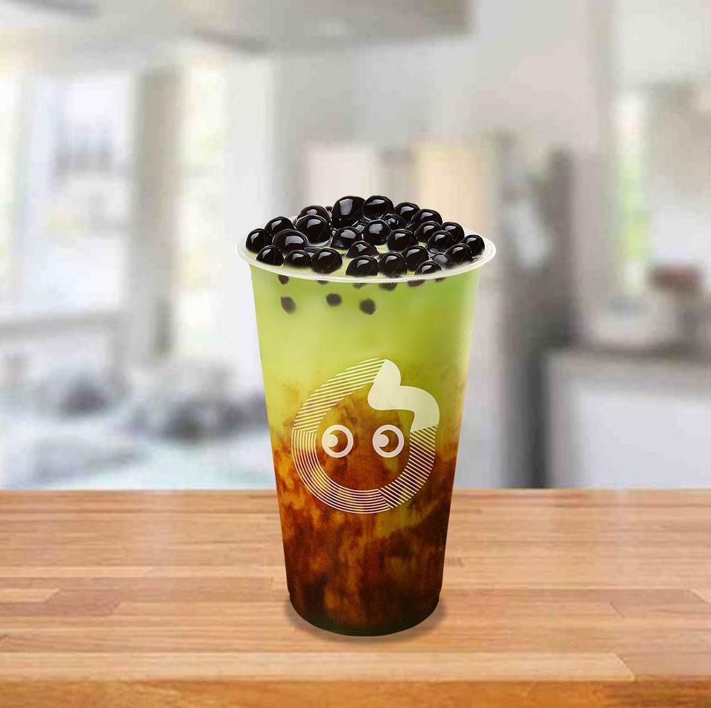 Lava Pearl Matcha Latte · Fine Brown sugar caramelized pearls topped with matcha and fresh Lactaid milk. Lactose free. Caffeine-free.