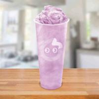 Taro Slush · Rich and creamy purple taro ice blended. Caffeine-free. AVAILABLE FOR PICKUP ONLY. Served co...