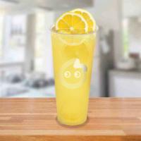 Lemon Yakult · Lemon juice.