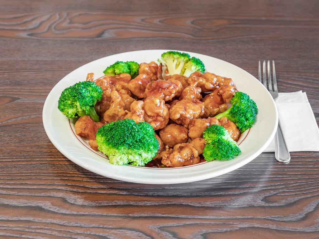 1. General Tso's Chicken  · Hot and spicy. 