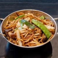 60. Mix Masala Chow Mein · Hot and spicy.