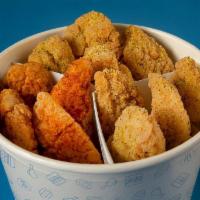 White Sox Dave's Big Game Tender Bucket · A 12 tender variety of house rubbed, lemon pepper & spicy tenders served with buttermilk ran...