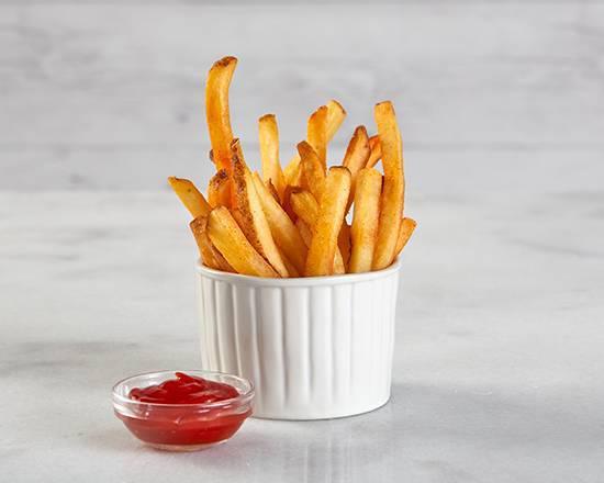 Crispy Seasoned Fries · Generous side of fries