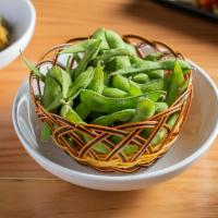 Edamame · Young soybean and sea salt.