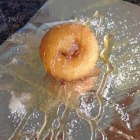 Honey Cinnamon Sugar  · Honey drizzled donuts topped with cinnamon sugar. 