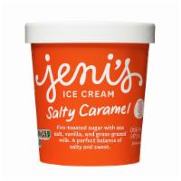 Salty Caramel (GF) by Jeni's Splendid Ice Cream · By Jeni's Splendid Ice Cream. Fire-toasted sugar with sea salt, vanilla, and grass-grazed mi...