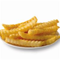 Fries · Down home, when it comes to spuds it's crinkle-cut or get the fork out. A side of fries are ...