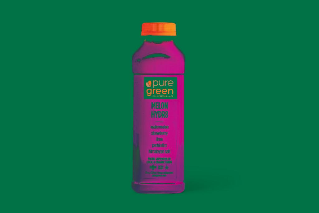 Pure Green · Healthy · Smoothies and Juices