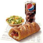 Individual  Stromboli Combo Meal · Choice of stromboli, choice of side and a beverage.