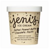 Salted Peanut Butter with Chocolate Flecks Pint · Salted and roasted ground peanuts with grass-grazed milk and crunchy, dark chocolate flecks....