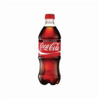 Coca Cola · 20 oz. bottle.