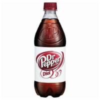 Diet Dr. Pepper · 20 oz. bottle.