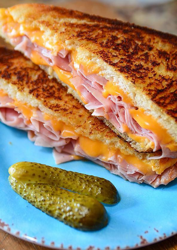 Grilled Cheese with Ham · Served on your choice of white or wheat toast, croissant, bagel,