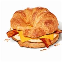 Bacon, Egg, & Cheese Sandwich · Served on your choice of white or wheat toast, croissant, bagel, or biscuit. Extra bacon, eg...