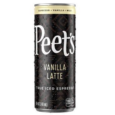 Peets Iced Espresso Vanilla 8oz · Vanilla Latte Iced Espresso brings a coffee-forward taste inspired by our coffeebars' best selling Vanilla Latte