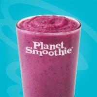 Shag-A-Delic · Blueberries, strawberries, bananas, frozen yogurt, nonfat milk, vanilla.