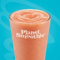 Leapin Lizard Smoothie · Peaches and strawberries.