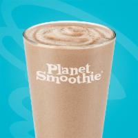 Java the Nut Smoothie · Coffee, cocoa, peanut butter, bananas, frozen yogurt and nonfat milk.