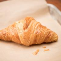 Butter Croissant · Classic buttery and flakey croissant.