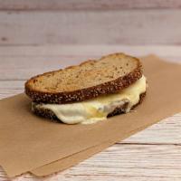 Grilled Cheese Melt Sandwich · Our take on a grilled cheese with mascarpone, provolone, Parmesan, and mozzarella cheese on ...