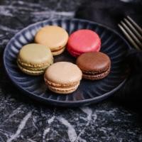 3 Pack Assorted Macarons · A random assortment of three from the following flavors: Chocolate, Pistachio, Raspberry, Sa...