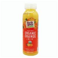 Uncle Matt’s|Organic Pulp Free Orange Juice · This flavorful juice is a proprietary blend of Hamlin and Valencia oranges that is soft-sque...