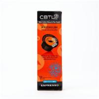 Retail Coffee|CBTL Espresso Premium Capsules · Deep dark roasted flavor, caramel-like aroma, with earthy flavor and bittersweet finish.. 16...