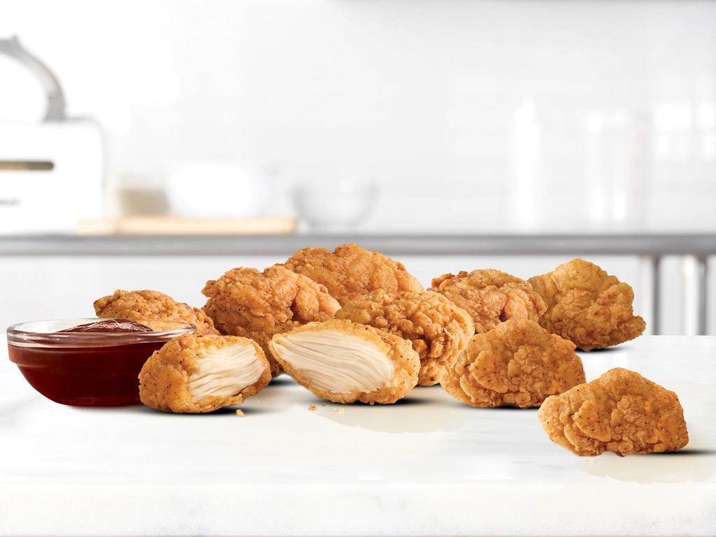 Premium Nuggets (9 ea.) · 100% white meat chicken in a crispy seasoned breading.
