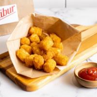 Tater Tots · Classic tater tots, a perfect complement to our burgers. Contains nightshades. We cannot mak...