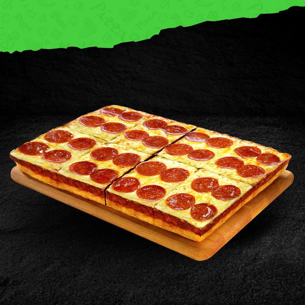 Deep Dish Pepperoni Pizza · 