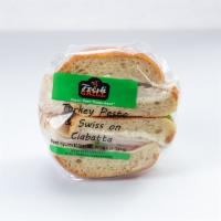 Turkey Pesto Swiss Sandwich 11.15 oz. · 