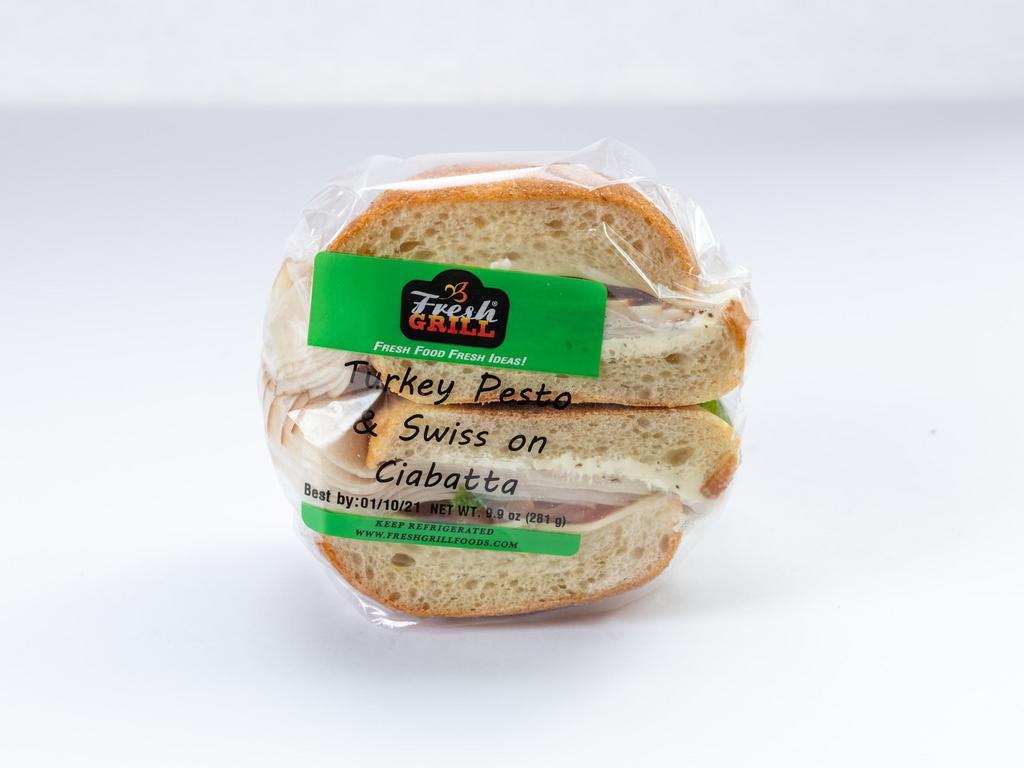 Turkey Pesto Swiss Sandwich 11.15 oz. · 