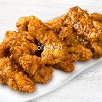 14pc Honey Boneless Chicken  · Fried Boneless Chicken with Honey and Garlic

*We are using chicken Thigh