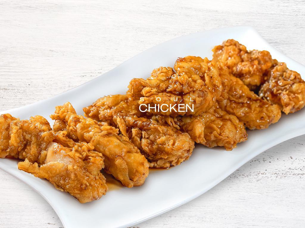 7pc Shoyu Boneless Chicken · Fried Boneless Chicken with Shoyu

*We are using chicken Thigh