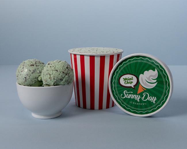 Sunny Day  Mint Chocolate Chip Ice Cream (Pint) · Creamy and speckled with chocolate chips balanced with a vibrant mint flavor.