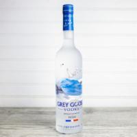 1 Liter Grey Goose, Vodka  · 40.0% ABV. Must be 21 to purchase.