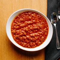Misir Wot (VG, GF) · Split red lentils, stewed in a rich berbere sauce. Contains nightshades. We cannot make subs...