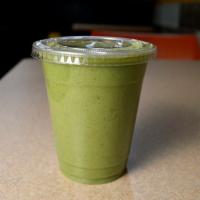 Green Monster · Almond milk, spinach, banana,avocado and organic plant protein. Vegan friendly.