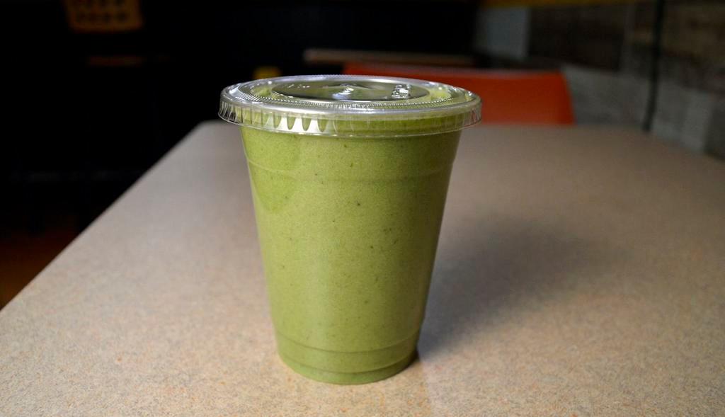 Green Monster · Almond milk, spinach, banana,avocado and organic plant protein. Vegan friendly.