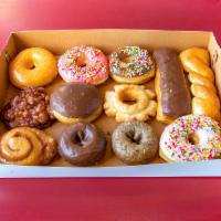 Dozen Donut · Choice of 12 donuts. If you would like multiples of a certain flavor, please include the qua...