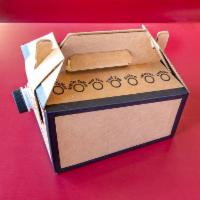 Box of Coffee · Serves 10 holds 96oz of coffee cups, creamers and sugars are included.