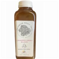 Cramp Away Elixir · Rainbow root teas.