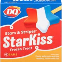 Starkiss® Bars 6-Pack  · Cherry, watermelon, and blue-raspberry.