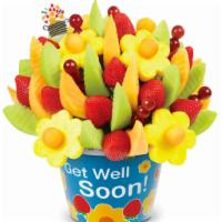 Get Well Delicious Fruit Design - Regular · Brighten someone's day with our Get Well Delicious Fruit Design treat that's made to wow, ca...