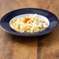 Grandma Style Chicken Soup · Like Grandma used to make, served with pulled chicken, sautéed veggies, dill, your choice of...