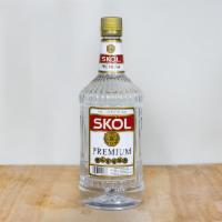 Skol, 1.75 Liter Vodka · Must be 21 to purchase. 40.0% alcohol by volume.  