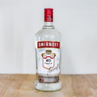 Smirnoff, 1.75 Liter Vodka · Must be 21 to purchase. 40.0% alcohol by volume.  